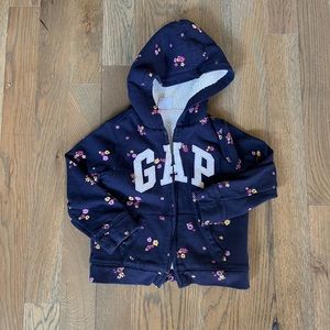 Gap Girls Sherpa Lined Hoodie